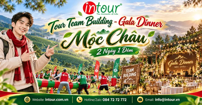 Tour Team Building - Gala Dinner Mộc Châu 2 Ngày 1 Đêm