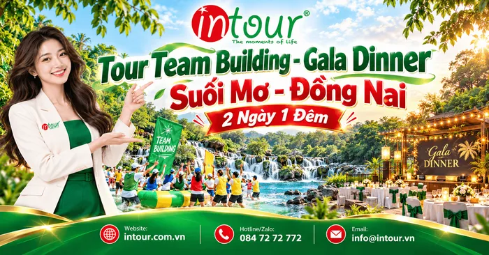 Tour Team Building - Gala Dinner Suối Mơ - Đồng Nai 2 Ngày 1 Đêm