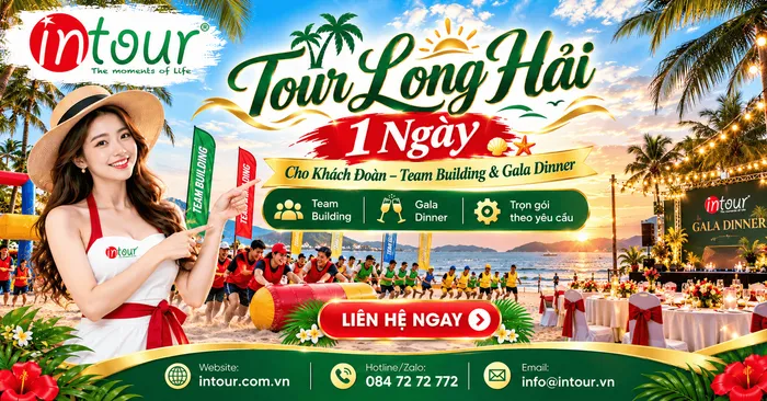 Tour Long Hải 1 ngày cho khách đoàn – Team Building & Gala Dinner