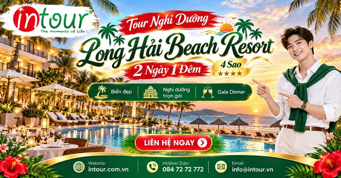 Tour Nghỉ Dưỡng Long Hải Beach Resort 4 Sao 2 Ngày 1 Đêm